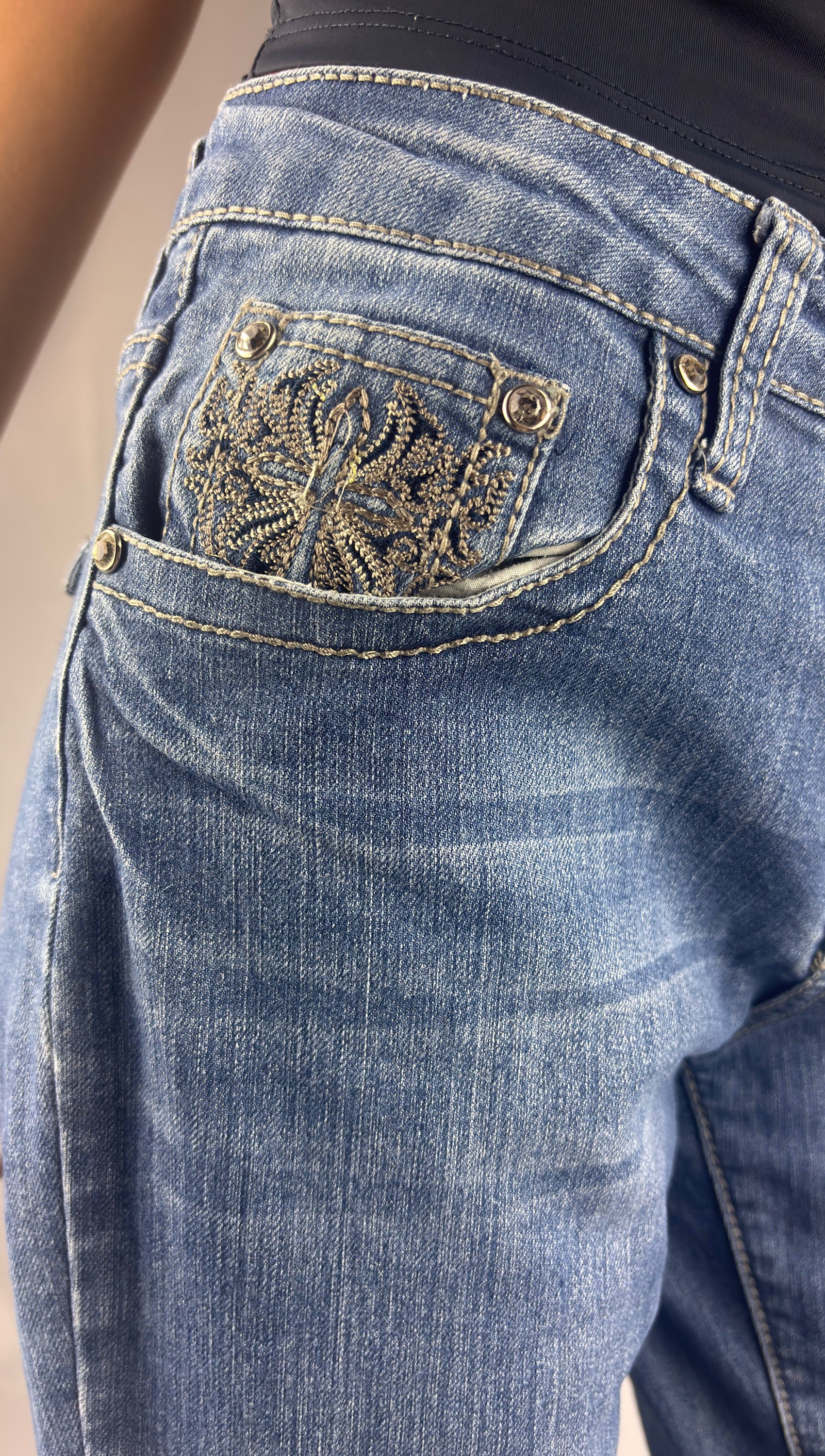 Fleur Pocket Flare Jeans