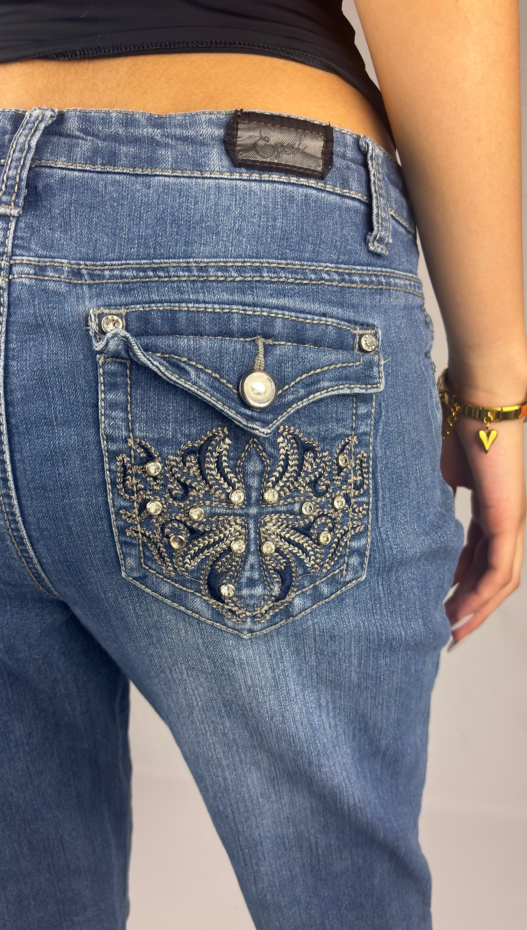 Fleur Pocket Flare Jeans