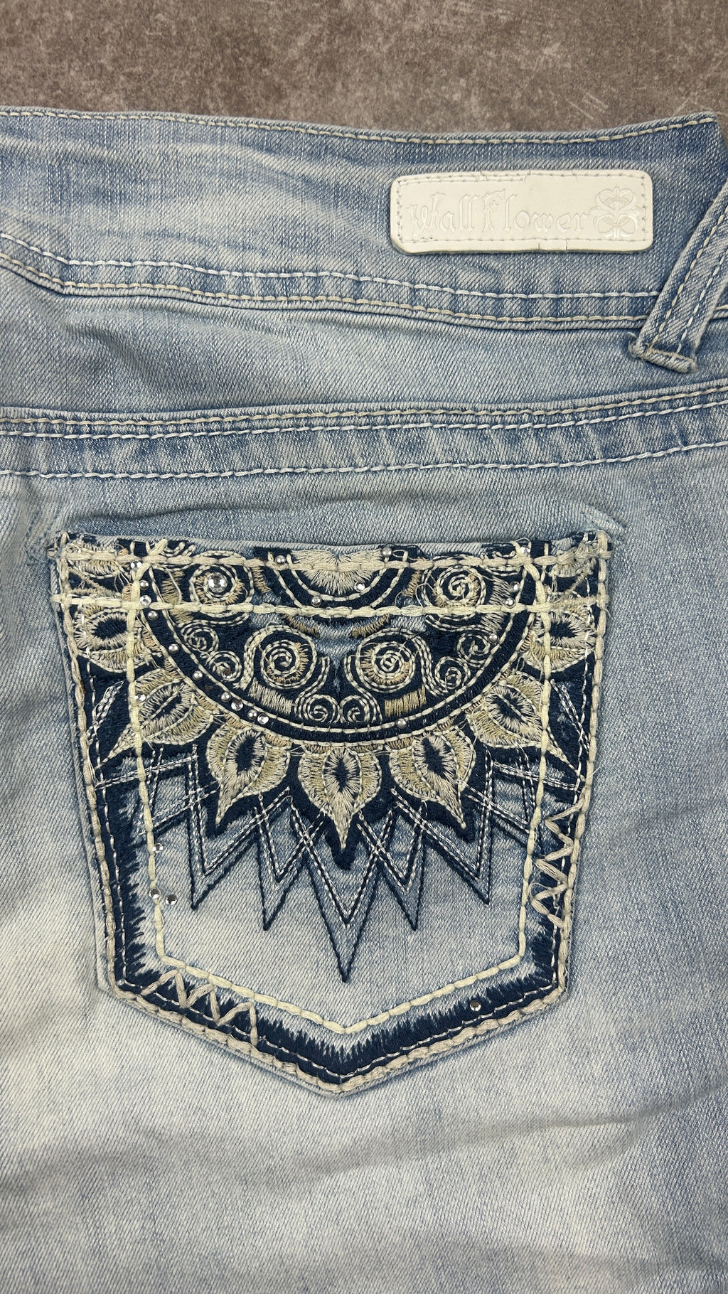 Ornamental Denimskirt