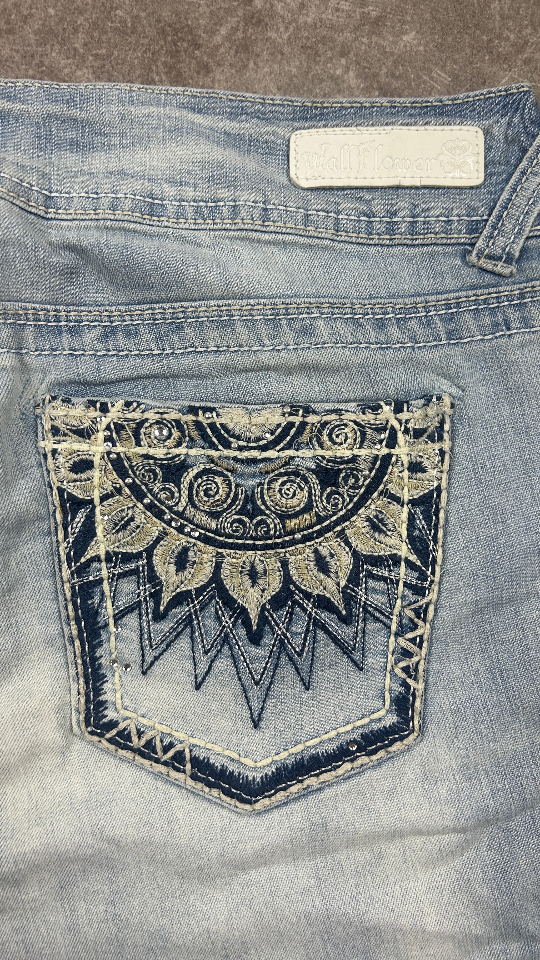 Ornamental Denimskirt