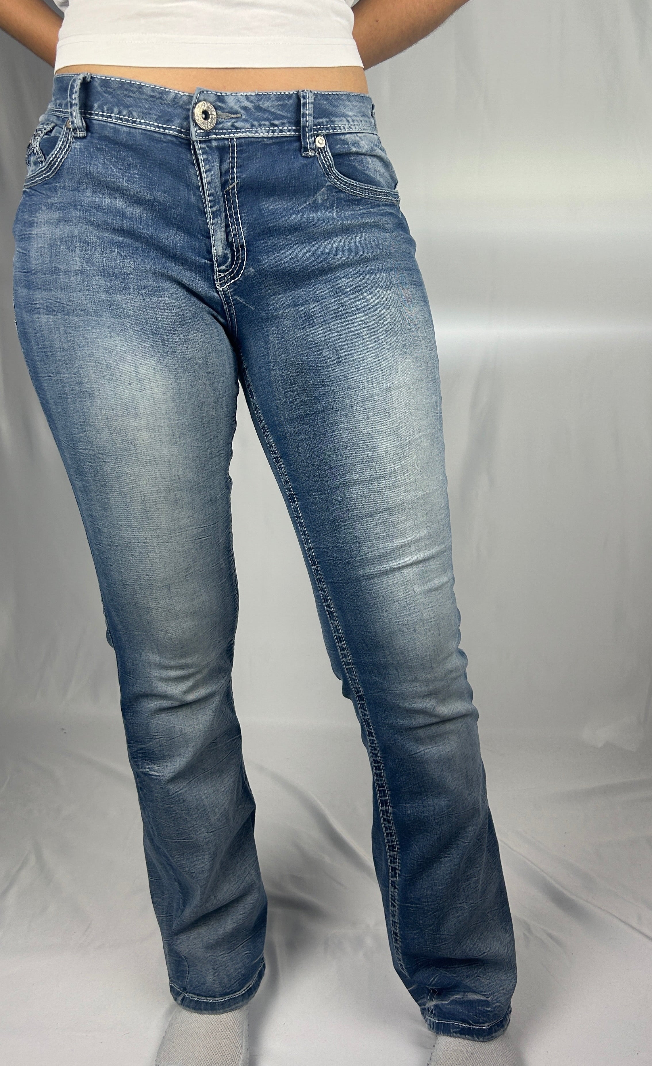 Ornatepocket Bootcut Jeans