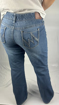 M Stitch Bootcut Jeans
