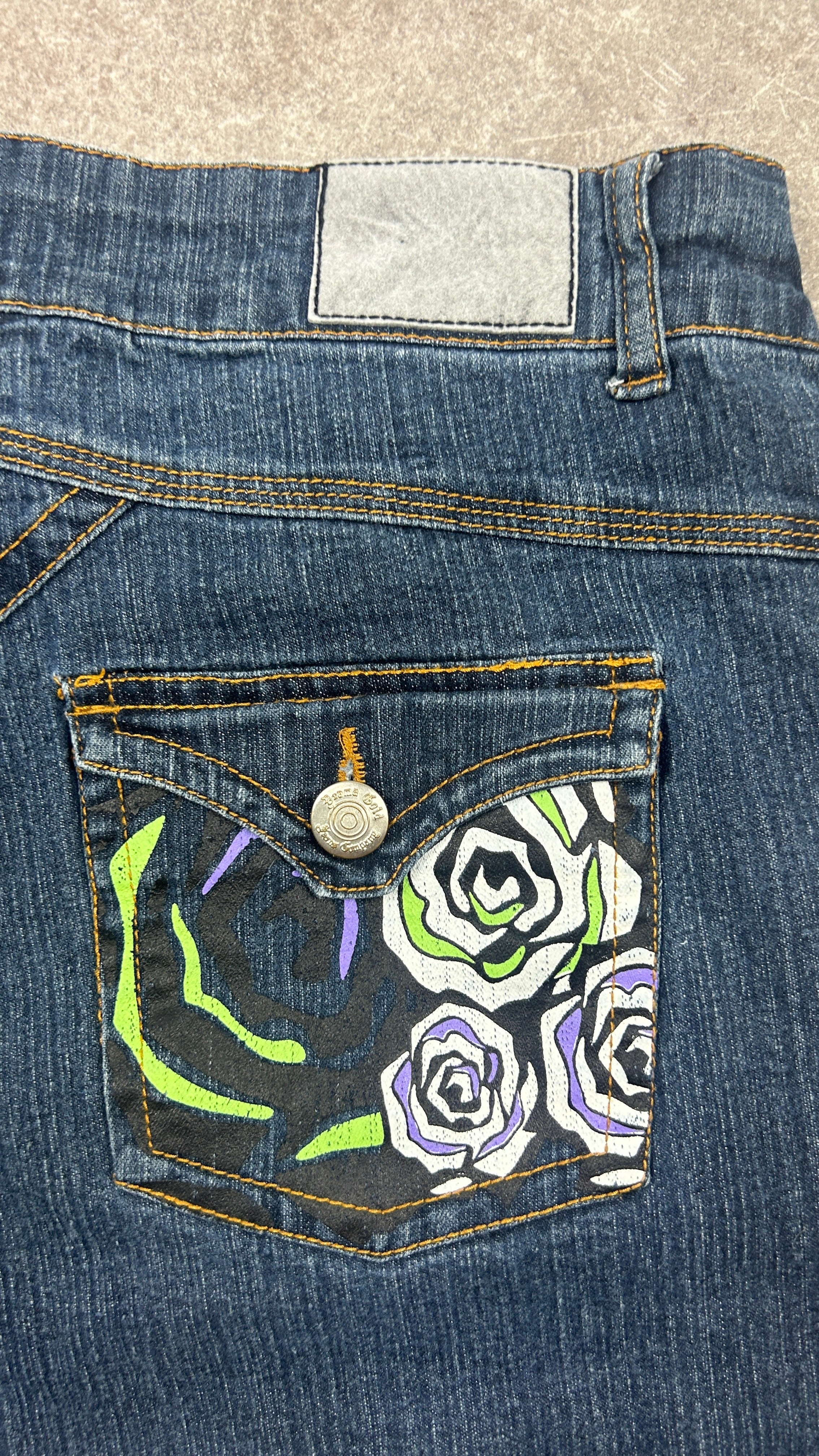Floralpocket Denimskirt