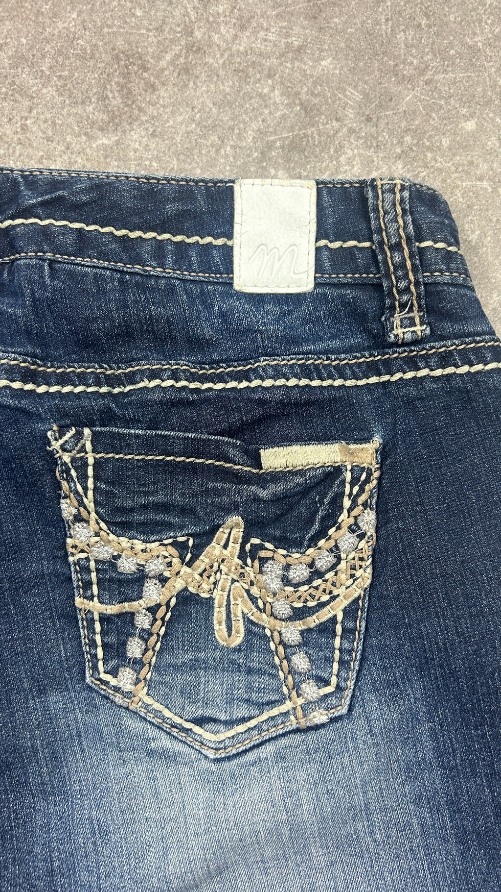 Rhinestone Denimskirt