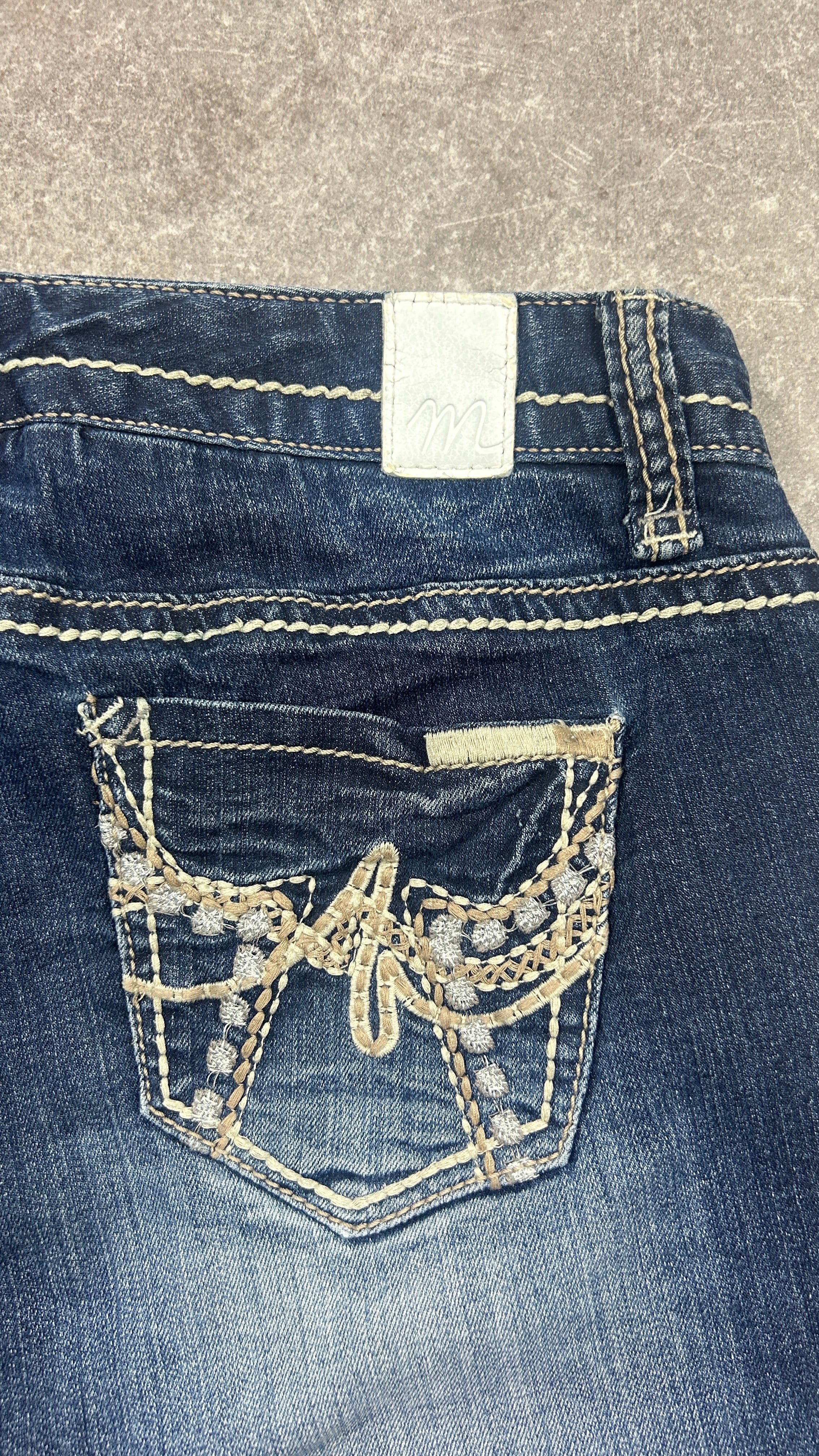 Rhinestone Denimskirt