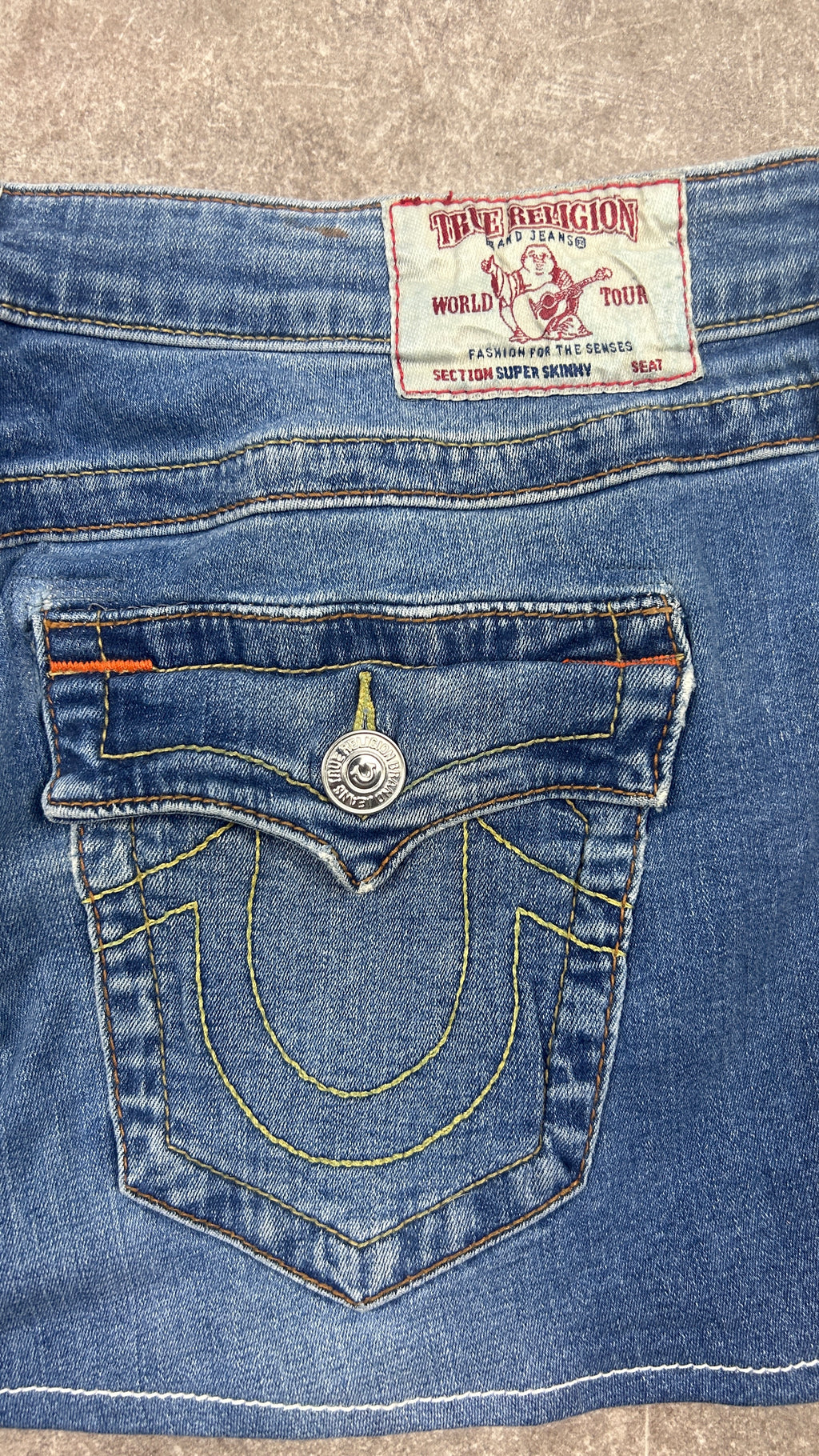 True Religion Denim Miniskirt