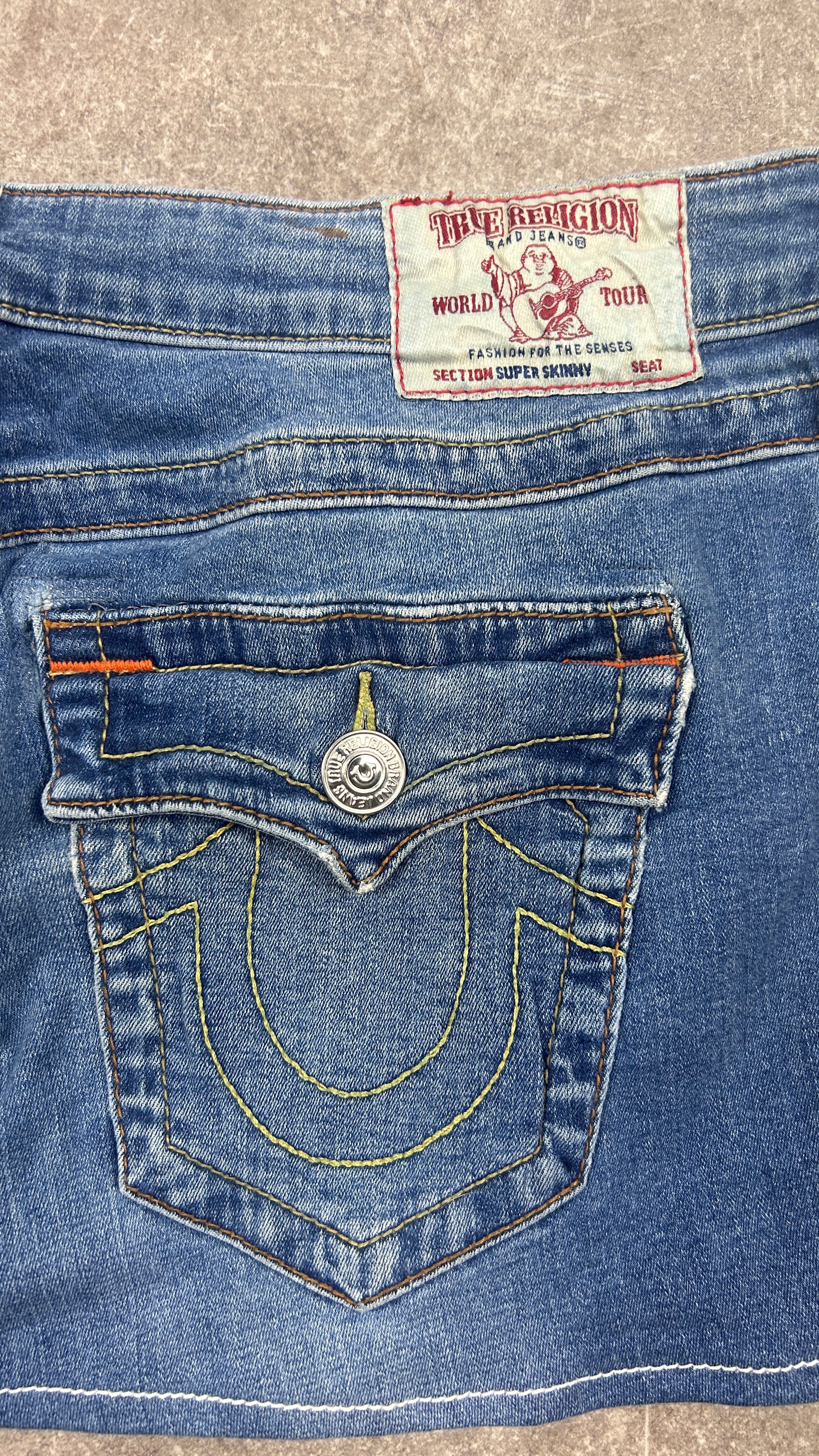 True Religion Denim Miniskirt