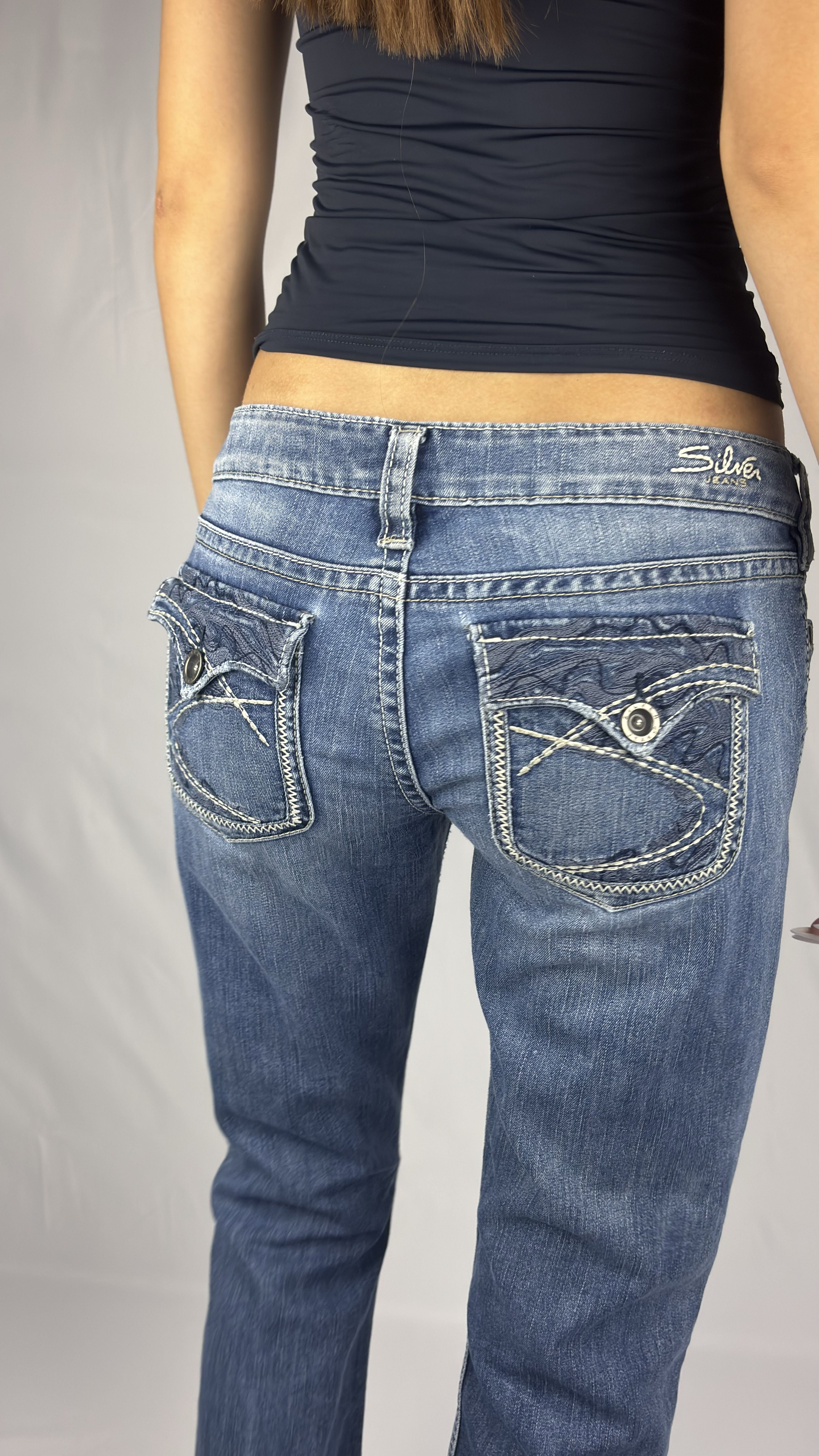 Silver Jeans Vintage Bootcut Denim – Blue Wash