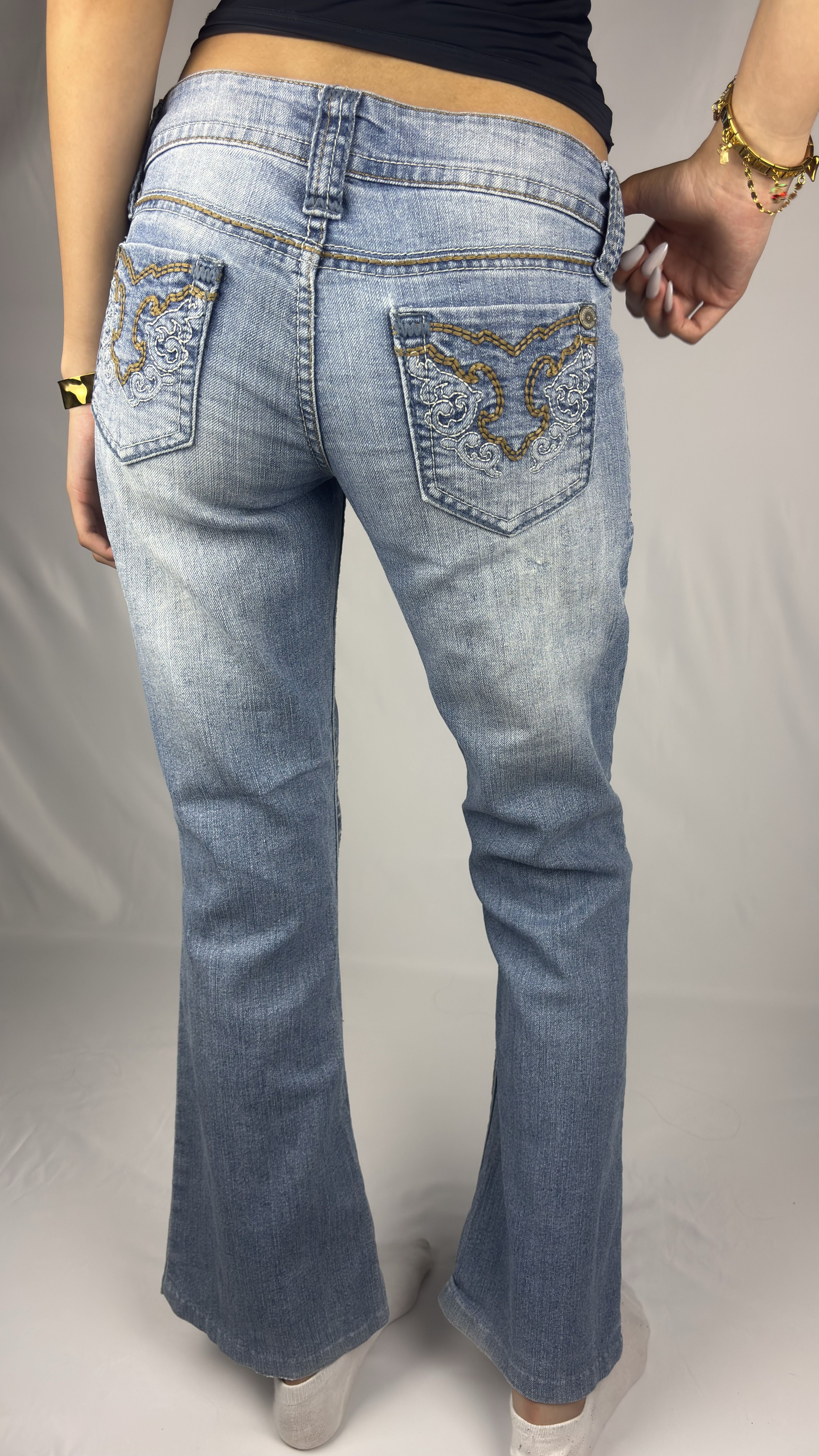 Y2K Wing Pocket Jeans