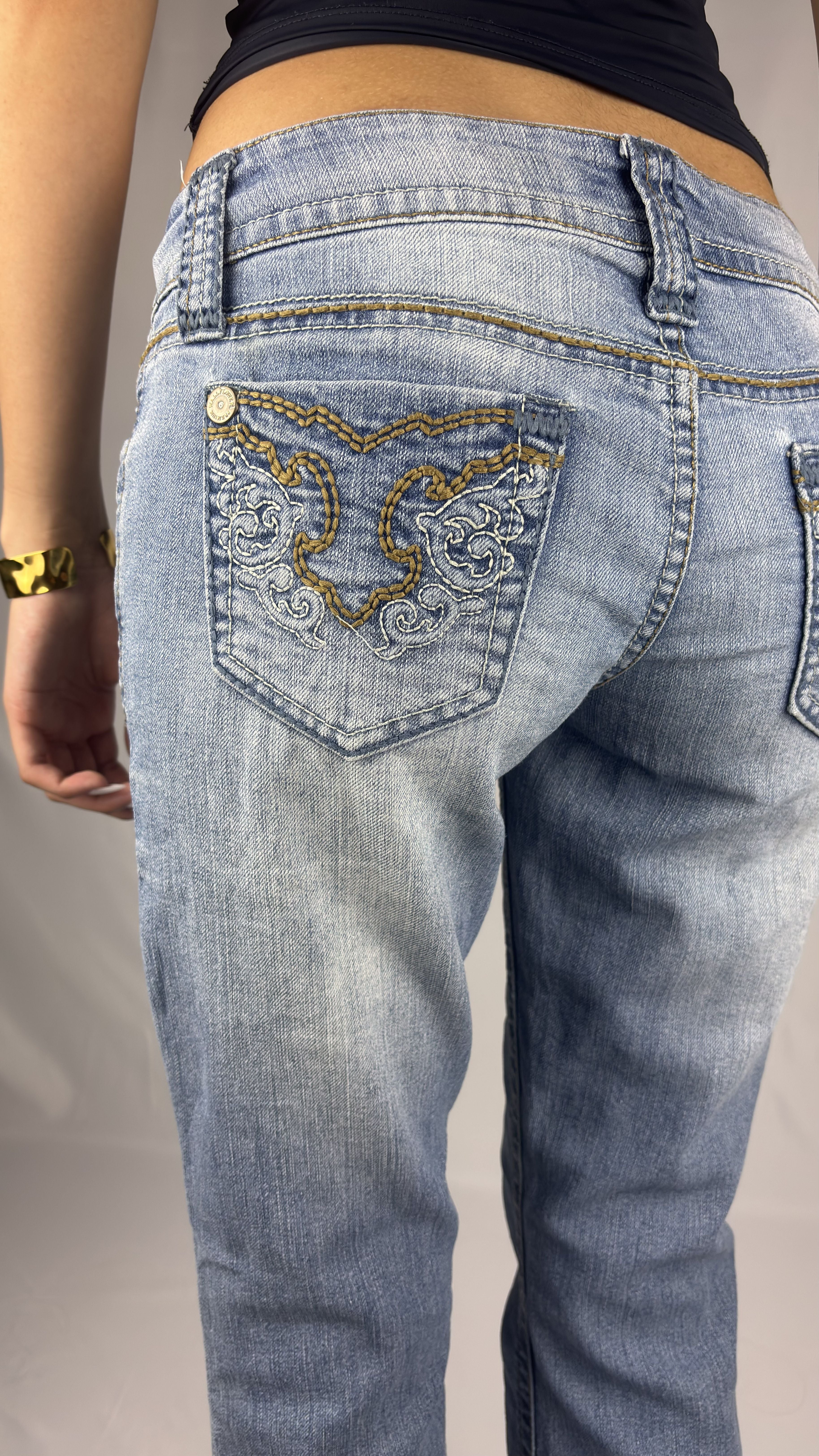 Y2K Wing Pocket Jeans